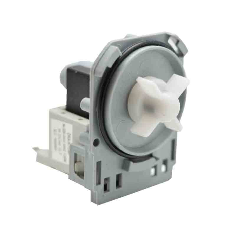 Pompa de evacuare universala 3 cleme pentru masini de spalat, debit 1-21 l/min, palete ABS, conectare 2 borne