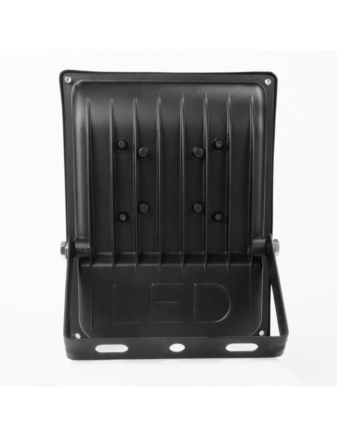 Proiector LED slim, spate cu radiator termic si suport de montaj pe perete