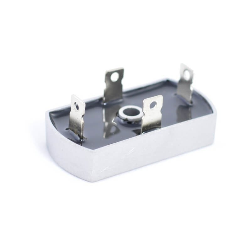 Punte redresoare 50A 1000V, carcasa aluminiu, 4 borne metalice, conversie AC/DC pentru iluminat LED
