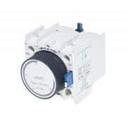Releu temporizator off-delay 0,1-30s, 10A, 660V, cu buton rotativ reglabil si contacte NO/NC, montaj sina DIN