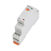Releu de timp pe sina DIN 35mm, 24-240V AC/DC, interval reglabil 0,1s-60 min, contact AC 5A/250V