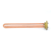 Rezistenta boiler 1500W dreapta din cupru cu flansa si filet Q, compatibila boilere 50-80L
