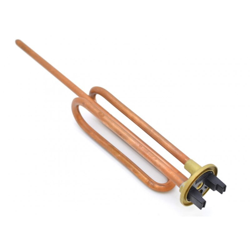 Rezistenta boiler 1500W din cupru, constructie indoita cu flansa PSQ, compatibila boilere 50-120L