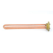 Rezistenta boiler 2000W din cupru cu filet tip Q, lungime 280mm, pentru incalzirea apei
