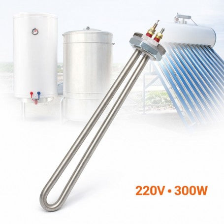 Rezistenta electrica inox 300W 220V pentru boiler si panou solar nepresurizat