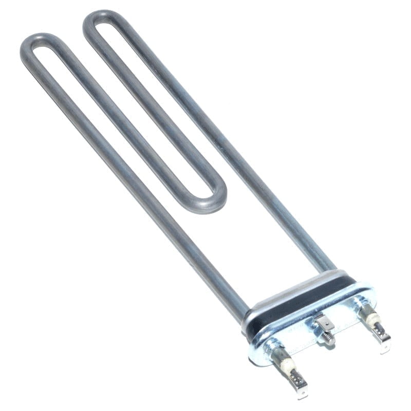 Rezistenta masina de spalat 2000W, flansa 82mm, lungime 295mm, constructie inox pentru incarcare frontala