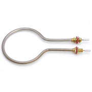 Rezistenta electrica nichelata tip para 1200W 230V, filet 10mm, bucla inox pentru boiler sau rezervor apa