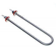 Rezistenta nichelata tip U 500W, 220V, montaj filet 18mm, element incalzire din otel inoxidabil