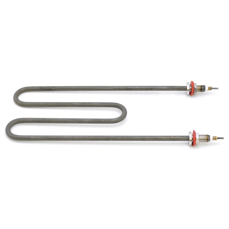Rezistenta electrica tubulara tip M 3000W, 230V, forma U dublu, cu filet 11mm si garnituri rosii incluse