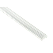 Bara silicon transparent 11mm diametru, 27cm lungime, pentru pistol de lipit standard - adeziune puternica