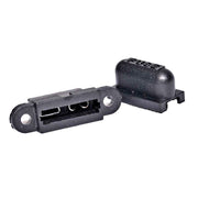 Suport siguranta auto tip lama 5-30A, fixare cu urechi de prindere, dimensiuni 33x22.5x7.8mm, plastic ABS negru