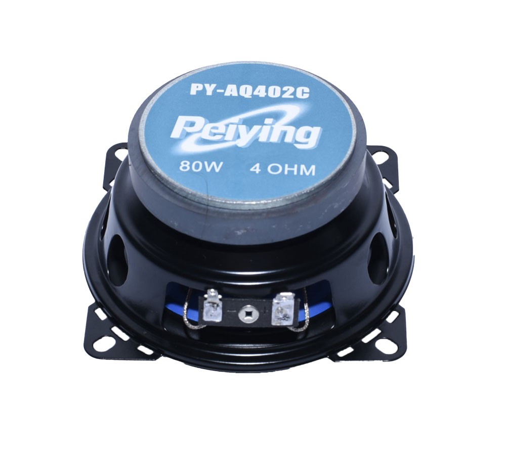 Difuzor auto 4 inch 80W 4 Ohm vazut din spate cu magnet si borne de conectare