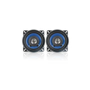 Set 2 difuzoare auto coaxiale 4 inch 60W, membrana albastra, impedanta 4 ohm, montaj portiera