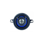 Difuzor auto coaxial 3.5 inch 40W, 88dB, impedanta 4 ohm, membrana cauciuc cu inel albastru si tweeter central