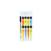 Set 9 surubelnite precizie cu manere colorate si unealta deschidere carcasa, pentru reparatii electronice