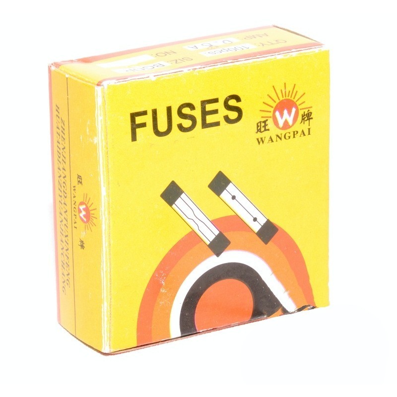Cutie de ambalaj pentru sigurante rapide de sticla, set 100 bucati 6x30mm