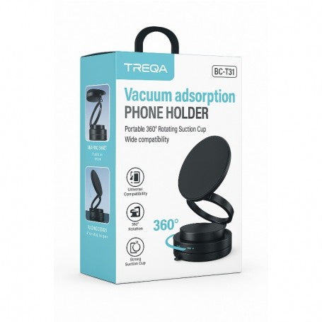 Cutie ambalaj suport auto magnetic vacuum, rotire 360 grade, compatibilitate universala smartphone