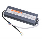 Sursa alimentare slim exterior 150W 12V IP68, transformator LED rezistent la apa, carcasa aluminiu cu aripioare racire