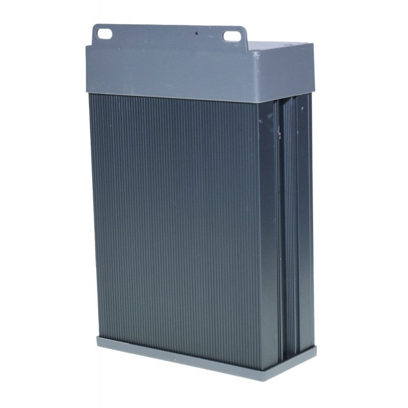Sursa alimentare exterior 500W, carcasa aluminiu canelata pentru racire rapida, fara ventilator
