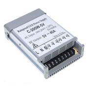 Sursa alimentare exterior 200W 5V 40A IP52, carcasa aluminiu, borne conexiune vizibile