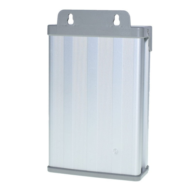 Sursa alimentare IP52 200W, spate carcasa aluminiu cu caneluri de racire si cleme fixare