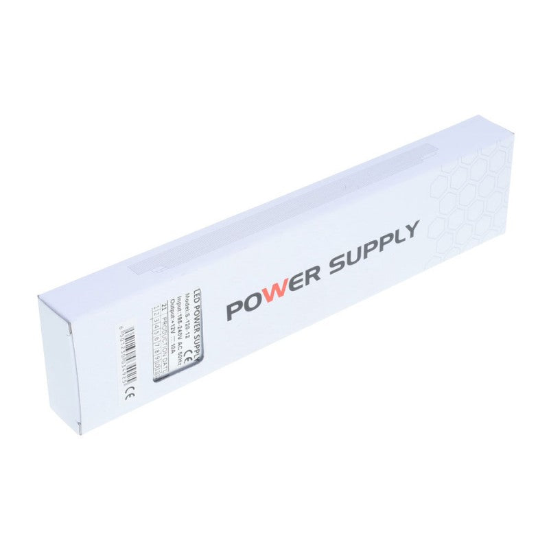 Cutie ambalaj sursa alimentare slim 120W 12V pentru instalatii LED interioare