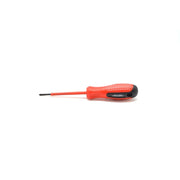 Surubelnita magnetica cruce CR-VN 3x75mm, maner ergonomic cauciuc rosu, varf otel chrome-vanadium