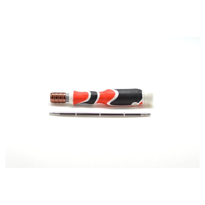 Surubelnita mecanica fina CR-VN cu doua capete PH1/PZ1, maner ergonomic antialunecare, otel chrome-vanadium