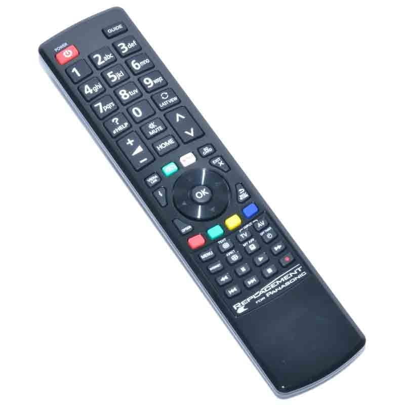 Telecomanda universala de schimb pentru TV LCD si LED, cu butoane mari si buton de pornire rosu