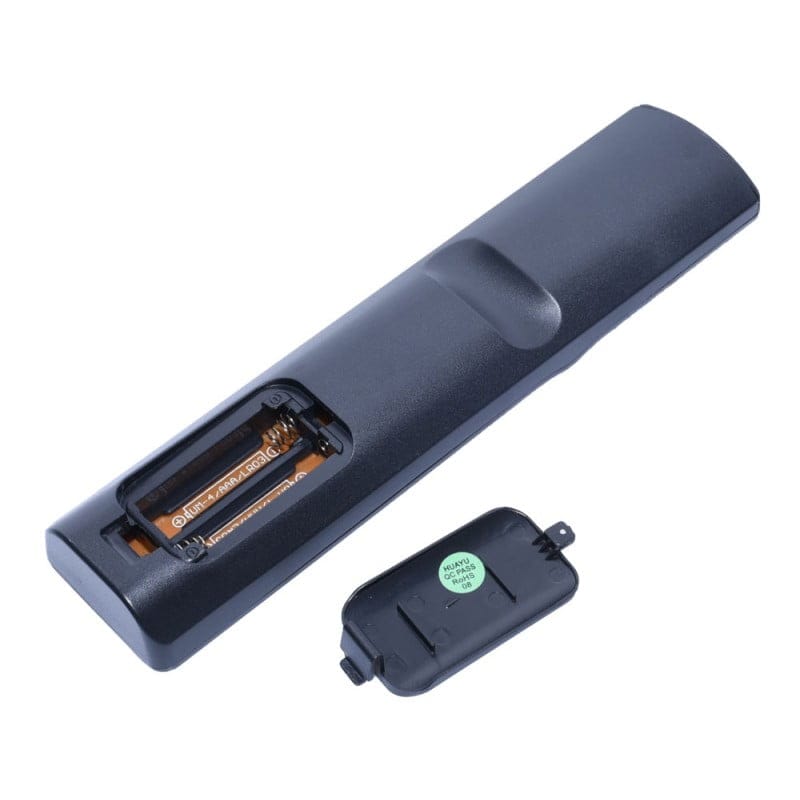 telecomanda universala cu compartiment baterii AAA deschis, 2 baterii incluse