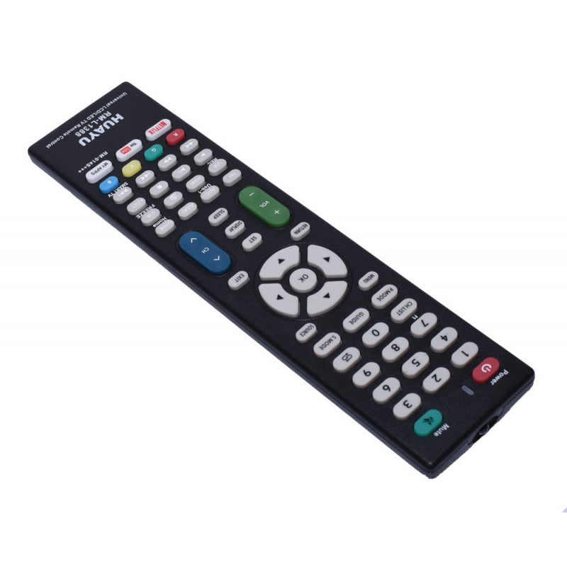 Telecomanda universala LCD/LED cu butoane Smart TV, Netflix si YouTube, compatibila cu majoritatea televizoarelor