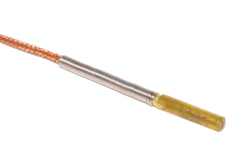 Senzor capilar din alama cu fir din cupru impletit pentru termometru industrial 350°C