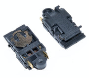 Termostat intrerupator fierbator electric 220-250V, 10-13A, cu contacte alama, vedere din fata si spate