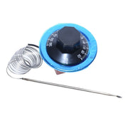 Termostat reglabil 50-380°C cu sonda capilara inox si cadran gradat, tensiune 220-240V