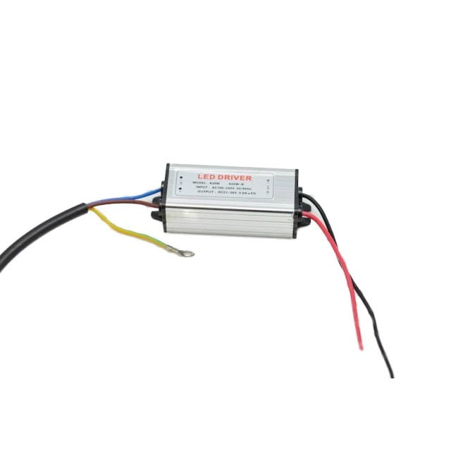 Driver LED 20W, intrare 100-240V AC, iesire 21-36V DC, alimentare leduri SMD, carcasa metalica compacta