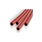 Tub termocontractant rosu 12mm, set 10 bucati x 100cm, contractie 2:1, fara halogen, pentru cabluri electrice