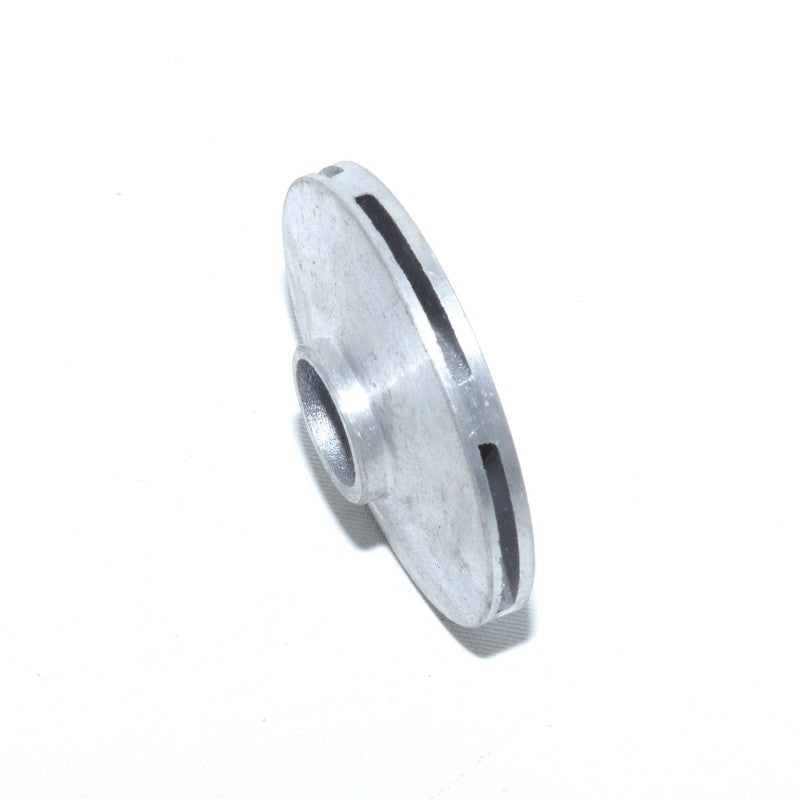 Turbina pompa apa 3/4 inch, vedere laterala care evidentiaza palele si profilul subtire