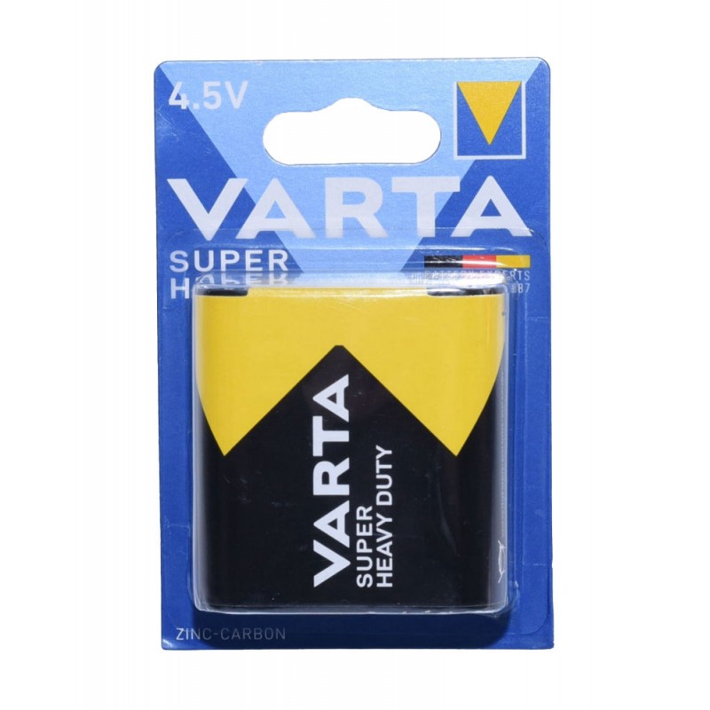 Baterie zinc-carbon 4.5V tip 3R12, heavy duty, in ambalaj blister, pentru lanterne si dispozitive electrice