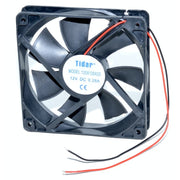 Ventilator axial 120x120x25 mm, 12V DC, 3.3W, cu 2 fire de conectare, pentru racire echipamente