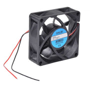 Ventilator axial 24V DC, 70x70x25 mm, 1.75W, cu fire de conectare rosu si negru pentru racire echipamente