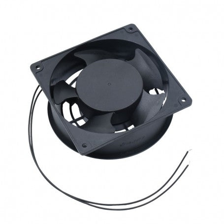Ventilator axial 120x120mm vedere diagonala, cablu lung pentru conectare usoara la 220V AC