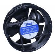 Ventilator axial industrial rotund 33W 220V, dimensiuni 172x150x50mm, cu pale din ABS si carcasa metalica